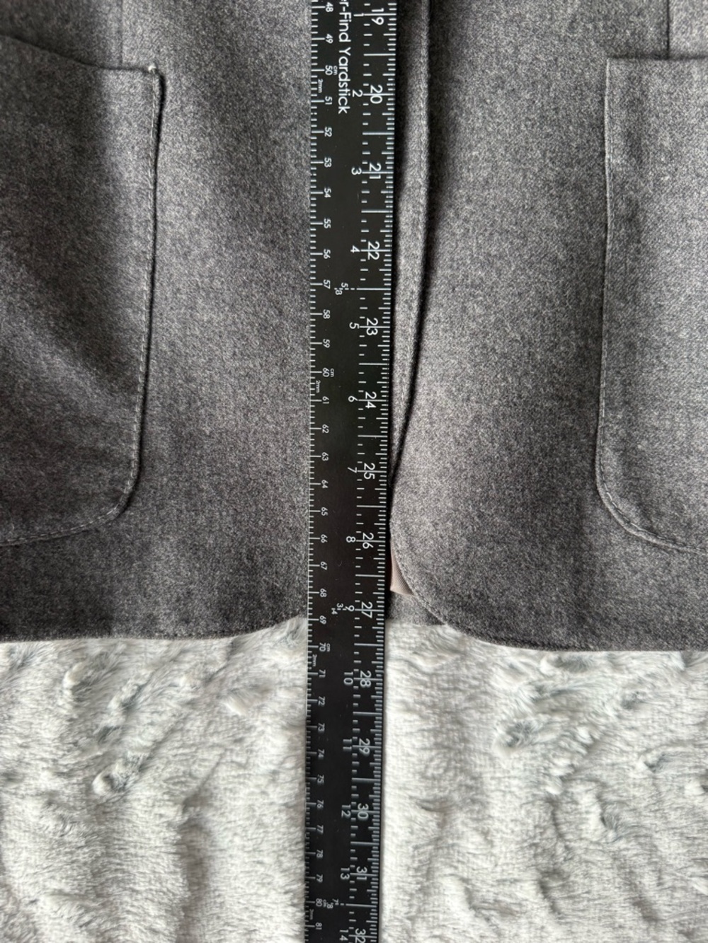 Jones New York Gray Wool Skirt Suit Set Size 8 - Picture 14 of 16